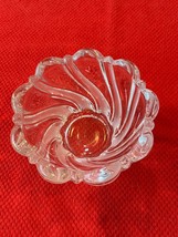 Mikasa  Frosted Swirl Small Candy Dish or Voltive Candleholder - £7.88 GBP
