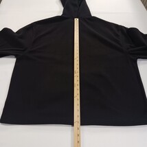 Basic Editions Men's Black Full Zip Fleece Lined Hoodie Jacket Size Large  image 9