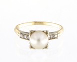 Diamond Women&#39;s Fashion Ring 14kt Yellow Gold 354047 - £143.05 GBP