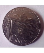 Italy 1981 100 Lire Commemorative Centennial Livorno coin free shipping ... - £3.15 GBP