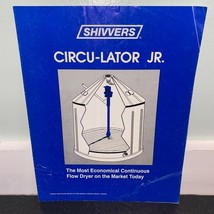 Shivvers Circu-Lator Jr Silo Brochure Vintage Corydon Iowa Grain Drying ... - $9.79