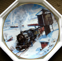 The Long Haul from the Winter Rails plate collection in 1993 from Hamilton - $8.00
