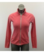 Champion Jacket Women&#39;s Small Pink Mock Long Sleeve Full Zip Polyester B... - $7.92