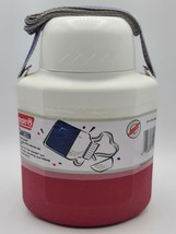 Coleman .7 Liter Red Canteen W/ Strap Drinking Cap Sipping Flip Spout #5... - £9.02 GBP