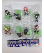 Bandai NARUTO Ninja Zukan Mini Figures Lot of 8 Complete Sasuke Lee Neji... - £46.83 GBP
