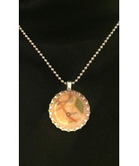 Ephemeral Bottle Cap Pendant Necklace (19.133) - $20.00