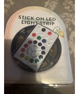 Vivitar Stick On LED Light Strip Multi Colored 78 Inches New Sealed NOS - $8.15 CAD
