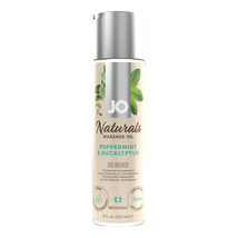 Jo Naturals Peppermint &amp; Eucalyptus Massage 4 Oz. - £10.03 GBP