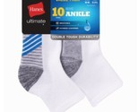 Hanes 10-Pack Crew Socks Ultimate Boys Cool Comfort Breathable Durable T... - £14.31 GBP