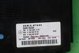 Mercedes Signal Acquisition Module SAM REAR A1645401101 Delphi 28064105 image 2