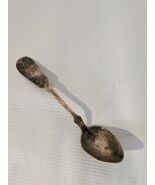 W M Wilson &amp; Son Argent Sterling Thé Cuillère Monogramed Main Fabriqué 5.5 - $155.92