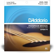 D&#39;Addario EPBB170 Phosphor Bronze 45-100 Long Scale - £33.73 GBP