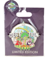 *Disney 2014 D23 Destination D Attraction Rewind Logo Food Rock Pin NEW - £26.24 GBP