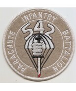  US Army 542nd Parachute Infantry Battalion Patch - $5.00
