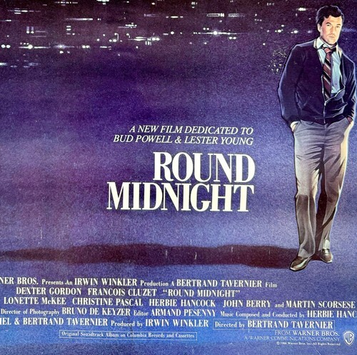 Round Midnight Official Movie Poster 1986 Herbie Hancock Scorsese 41 x 27" Clst Item image 7