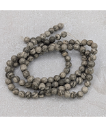 Picasso Jasper Gemstone Round Beads – 6mm - $7.95
