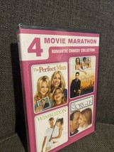 Rom Com 4 Movie Collection Wimbledon/Perfect Man/Story Of Us + Dvd NEW/SEALED - £3.09 GBP