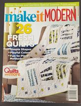 BHG Make It Modern US Magazine Jan 2013 26 Fresh Quilt Designs Issue - $7.59