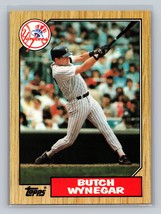 Butch Wynegar #464 1987 Topps New York Yankees - £1.57 GBP