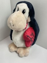 Vintage 1984 Dakin Opus “Penguin Lust”  Plush Bloom County Cartoon Heart 10” - £11.01 GBP