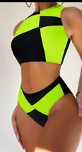 Women Swimsuit Bikini Set Swimwear Ladies Wire-free  Bathing Suit XL - £14.69 GBP