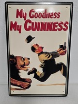 My Goodness My Guinness Rare Museum Collection Porcelain Beer Bar Sign - $125.00