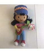 Vintage 2005 Kelly toy Strawberry Shortcake Plush Stuffed Doll 13” - £11.14 GBP