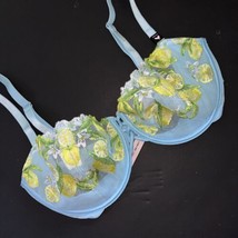 Nwt Victoria&#39;s Secret 34B,34C,34D,34DD,34DDD,36C,36D,36DDD Bra Blue Yellow Lemon - £20.23 GBP