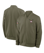 Mens Giants Salute to Service 2025 Sideline Full-zip Bomber Jacket NY - ... - €86,29 EUR