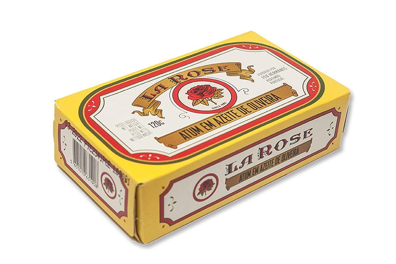 La Rose Gourmet - Canned Tuna in Pure Olive Oil - 5 tins x 120 gr - $40.75