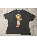 Harden 3XL Fresh Bear Graphic T-Shirt Black Hip Hop Streetwear Oversized - $40.44 CAD