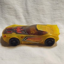2014 Hot Wheels Nerve Hammer HW Race X-Raycers Yellow OH5 Loose  1:64 - $1.31
