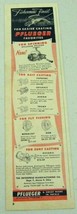1954 Print Ad Pflueger Pelican Fishing Reels &amp; 7 Others Akron,Ohio - £9.16 GBP