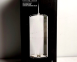 Artika Subway Round 1-Light 12-Watt LED Modern Hanging Mini Pendant in C... - $36.14