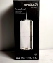 Artika Subway Round 1-Light 12-Watt LED Modern Hanging Mini Pendant in C... - £28.63 GBP