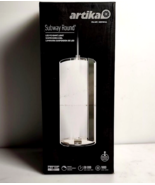 Artika Subway Round 1-Light 12-Watt LED Modern Hanging Mini Pendant in C... - $36.14