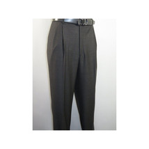 Men's Pants G.Manzoni None Wrinkle Wool Super 120's #056 Gray Made in Italy image 4
