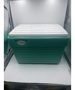 Vintage COVEY Large Chest Cooler - Light Blue &amp; White - 70s - $54.44