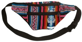 Fair Trade Peruvian Funky Hippy Bumbag/Wallet/Purse/Waist Pack (red 493) - £17.72 GBP