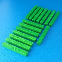 Agricola Board Game 15 Green Wood Fences Sticks Replacement Game Piece - $5.19