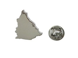 Kiola Designs Nicaragua Map Shape Lapel Pin - £15.80 GBP