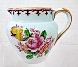 Vintage Adams Chelsea Spray Creamer Jug Calyx Ware England 2 5/8&quot; Great ... - $337.89 MXN