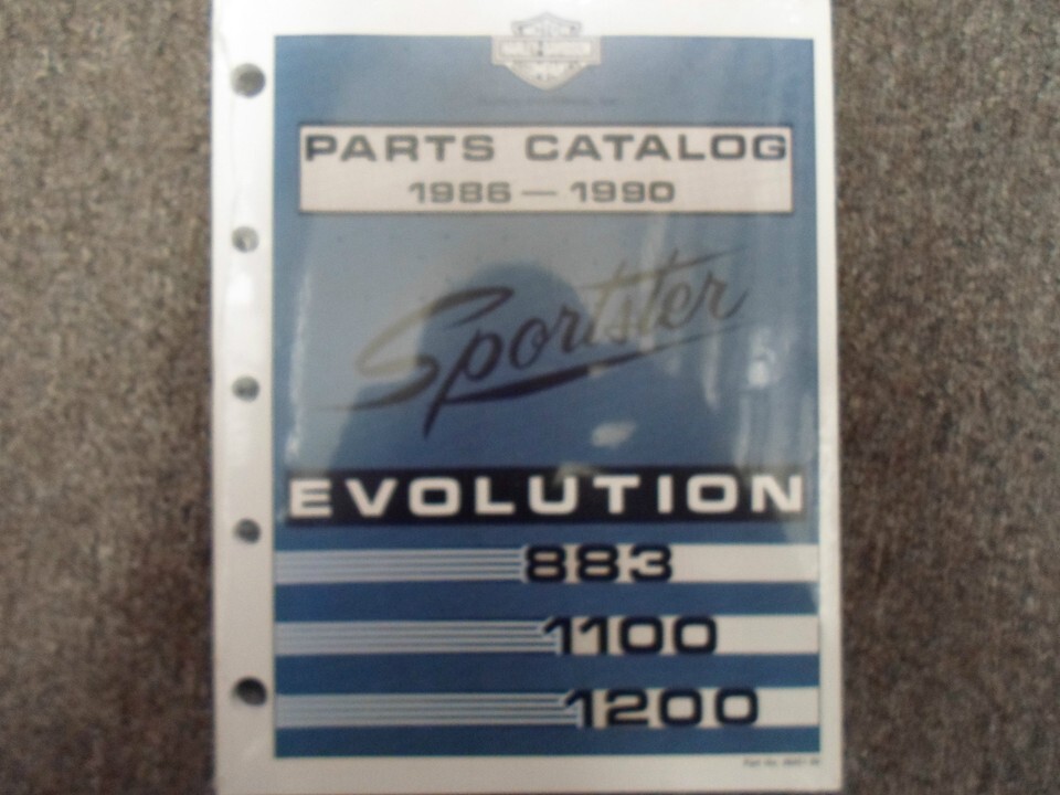 1986 1987 1990 Harley Davidson Sportster Évolution Modèles Parties Catal... - $120.74