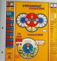 NSM Rotomint Record 100 Slot Machine Flyer Original German Text Brochure 1980&#39;s - £21.29 GBP