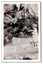 RPPC Ohme Gardens Wishing Well Wenatchee Washington WA UNP Postcard R7 - $3.91