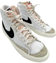Nike mens BQ6806-100 Blazer Mid 77 Vintage Shoes &#39;White White Black 000&#39;... - $470.90 MXN