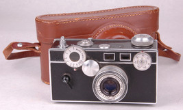 Argus C3 &quot;The Brick&quot; 35mm Film Camera-Leather Case-USA-Vtg-Rangefinder-B... - £37.15 GBP