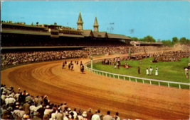 Vtg Postcard Churchill Downs, Home of the Kentucky Derby, Louisville Ky, PM 1956 - £4.58 GBP