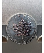 2011 Silver Canadian Maple Leaf. 1 Oz .9999 Silver. - $36.00