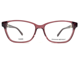 Banana Republic Eyeglasses Frame CLARE YKZ Pink Brown Cat Eye Full Rim 53-15-135 - $69.29